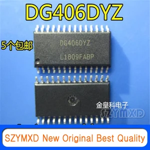 5Pcs/Lot New Original DG406DY DG406DYZ DG406DYZ-T package SOP-28 analog switch chip In Stock