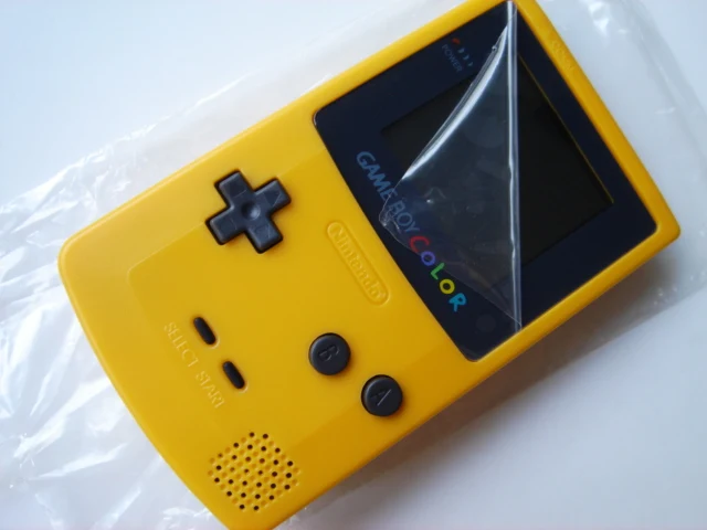 Оригинальная восстановленная игровая консоль для GAMEBOY COLOR GBC цветная ручная