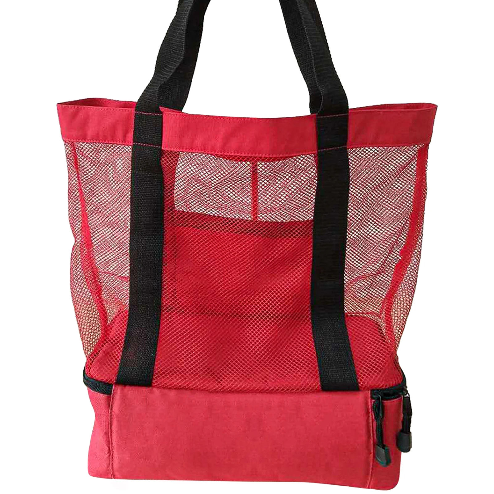 

Outdoor Travel Picnic Bag, Beach Insulation And Fresh-keeping Bag, Mesh Beach Bag, Creative Multifunctional Ice Pack Meal Bag