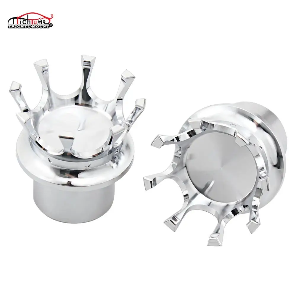 Мотоциклетная Передняя осевая Гайка Крышка Болт черный/хром для Harley Touring Softail Dyna