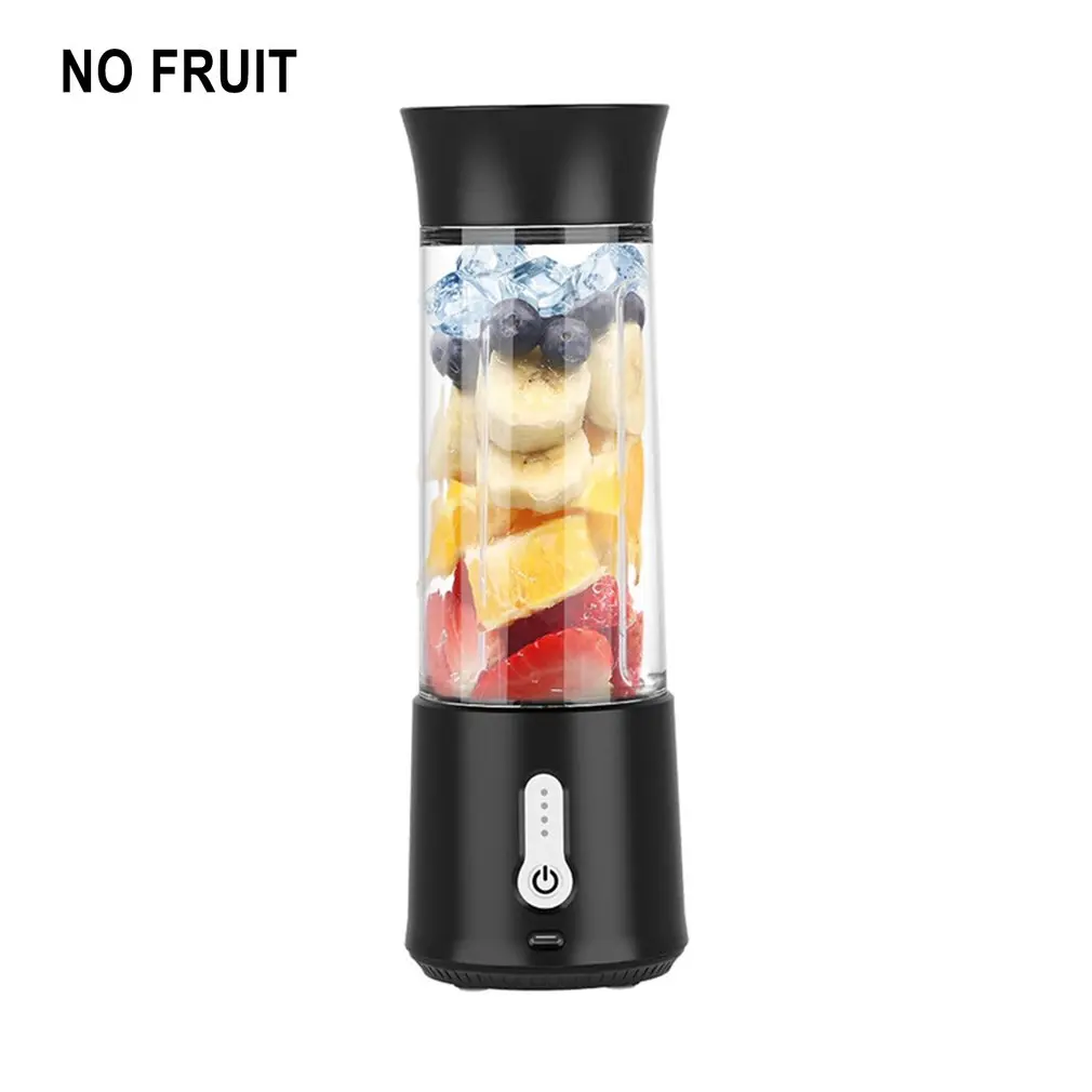 USB портативный блендер 500 мл персональный для коктейлей миксер фруктового сока