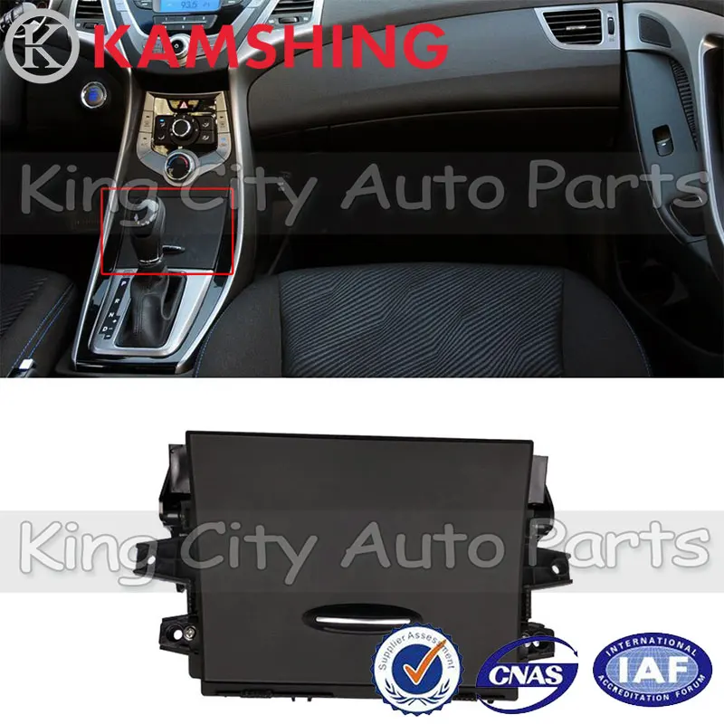 CAPQX для Hyundai Avante 2012 2013 2014 2015 2016 Стайлинг центральный ящик хранения подлокотник