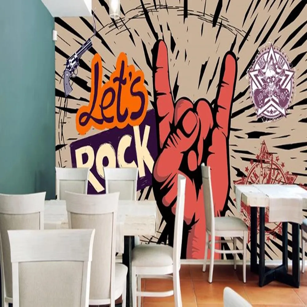 Milofi пользовательские не 3D рок бар творческая культура большой ТВ фон обои