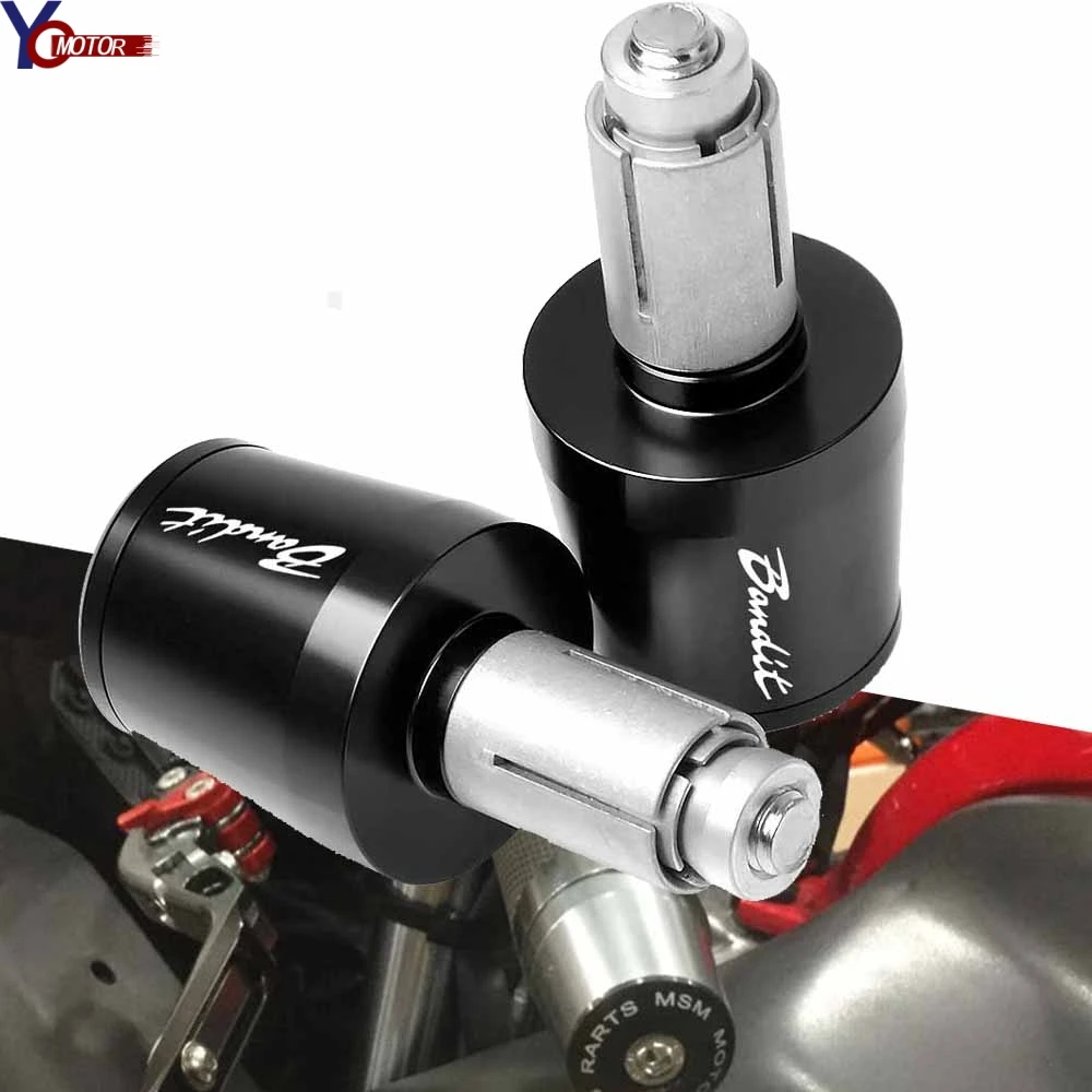 Для SUZUKI GSF 250 600 600S 650 650S 650N 1200 1250 Bandit CNC алюминиевый руль мотоцикла рукоятки Грипсы