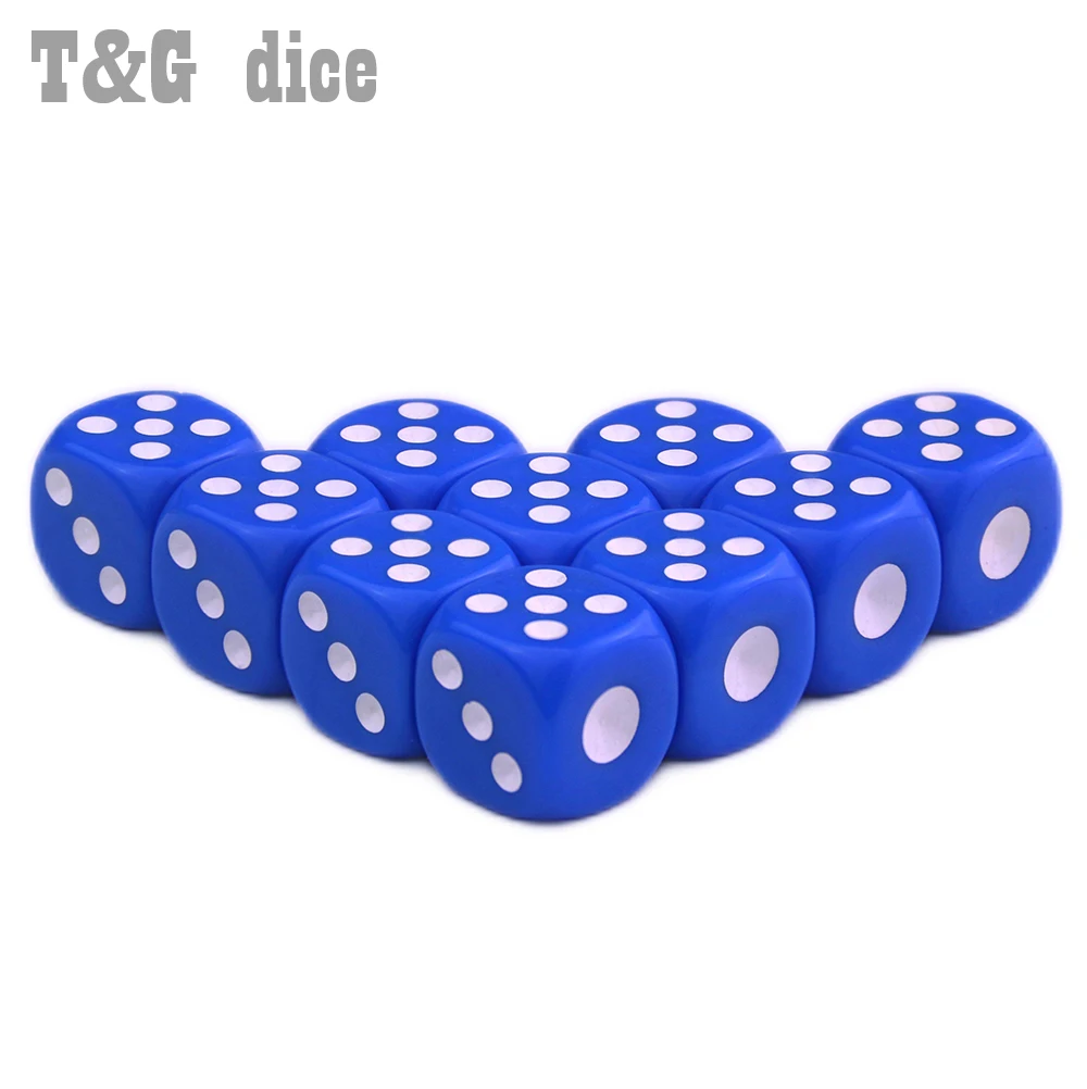 14*14*14mm 6 Colors Casino d6 Dice with standard dots drinking gambling novelty dice for entertainment Board Game | Спорт и