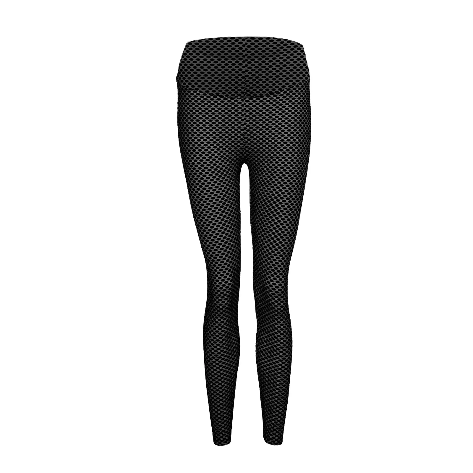 

Women's Leggings-Pants Ruched Butt Lifting High Waist Tummy Control Stretchy Workout Leggings Textured Booty Tights Trousers