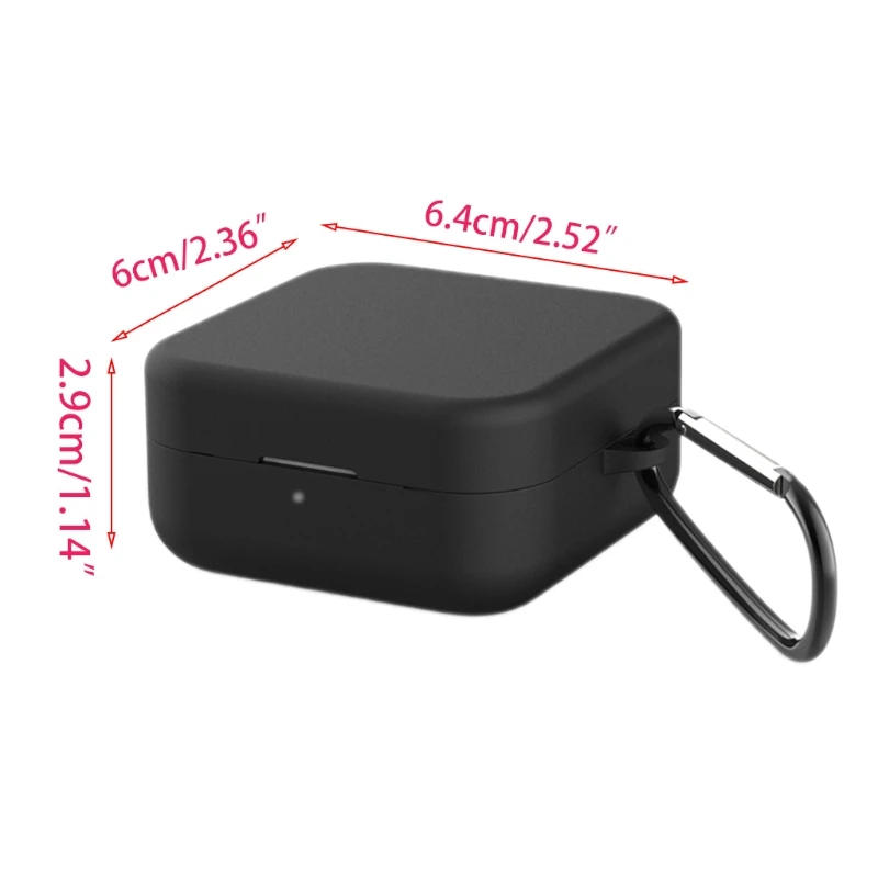 

Bluetooth Earphones Portable Soft Silicone Protective Earbuds Silicone Box Anti-lost Anti-drop for Mi Air 2SE
