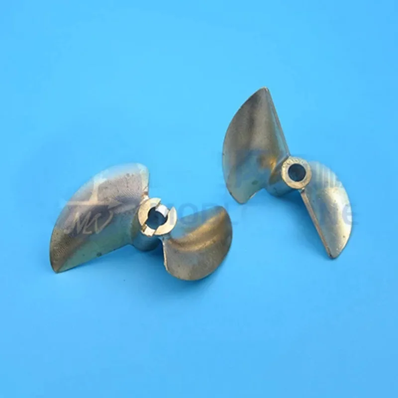 пропеллер медный с двумя лоп
