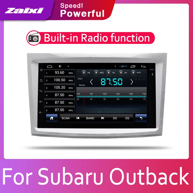 Автомагнитола ZaiXi Android 2 Din мультимедийный видеоплеер автомобильная