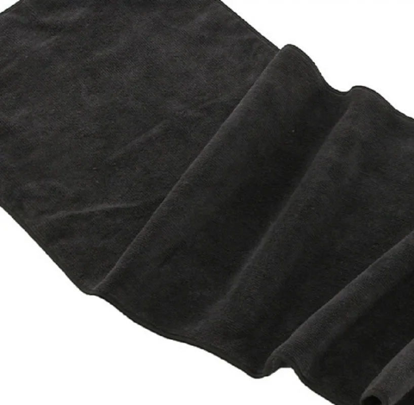 30*110 см спортивное полотенце из микрофибры с карманом на молнии для ключей