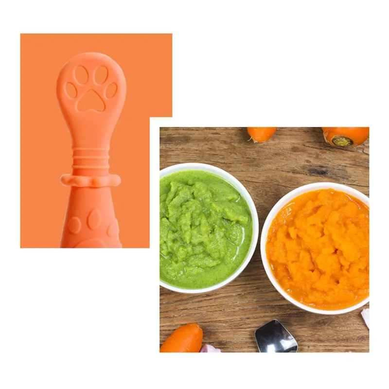 Ложка для пищевого силикагеля ложка рисовой пасты детей детская помола лизания