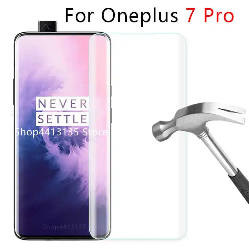 Защитное стекло для oneplus 7 pro закаленное Защита экрана one plus 7pro защитная 3d-пленка |