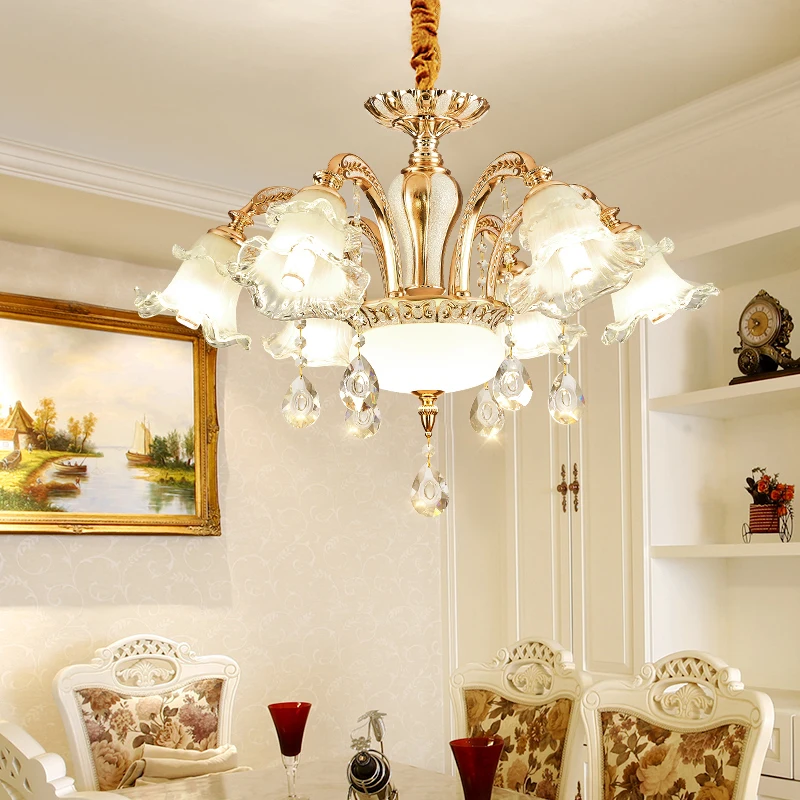 Роскошная люстра в скандинавском стиле светильник для гостиной спальни отеля