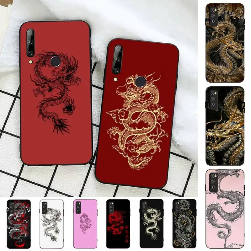 

FHNBLJ chinese dragon Phone Case for Huawei Honor 8 9 10 5A 30 20 pro lite 8X 8C