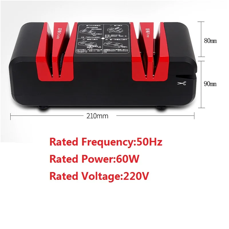 1 шт. электрическая точилка вилка в автоматическом источнике питания пластиковая