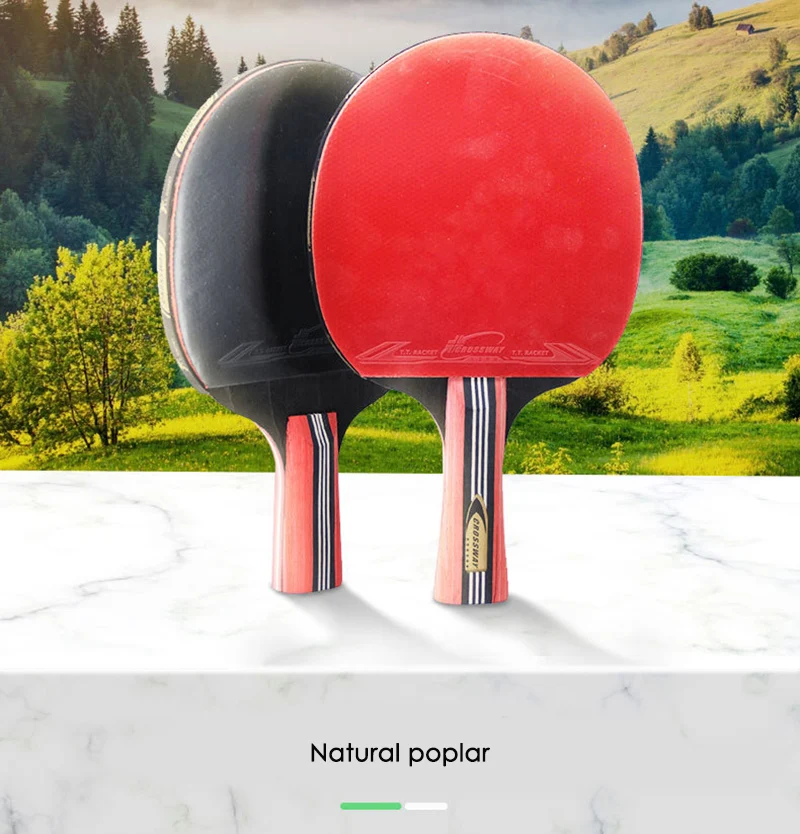 Одна штука ракетка для настольного тенниса летучая мышь длинная короткая ручка