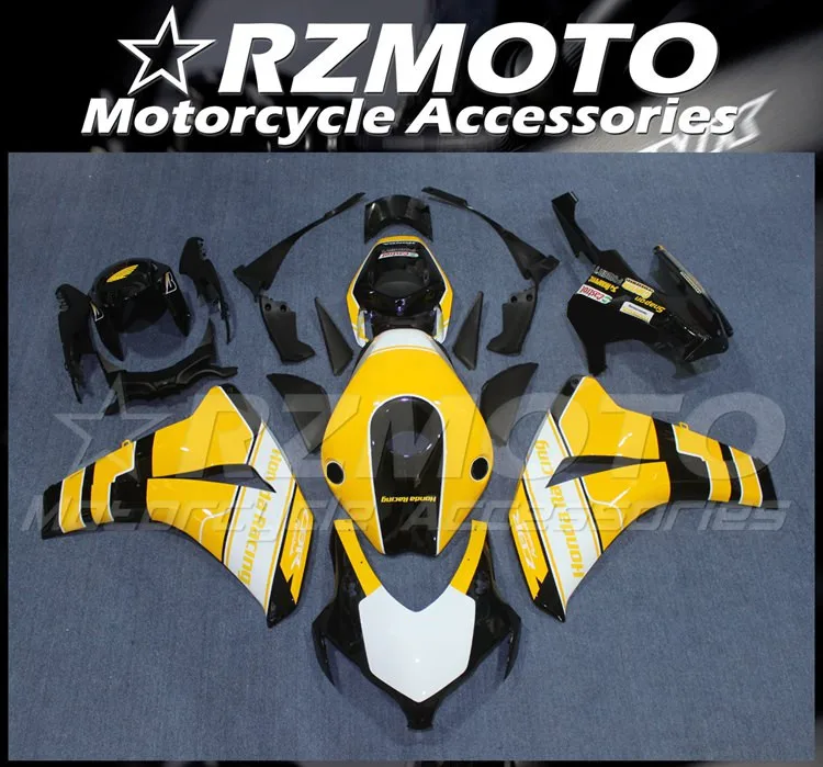 

Injection Mold New ABS Whole Fairings Kit Fit for HONDA CBR1000RR 2008 2009 2010 2011 08 09 10 11 CBR1000 Bodywork set Yellow