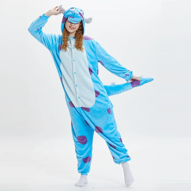 Пижама-комбинезон для взрослых monstruos university Kigurumi |
