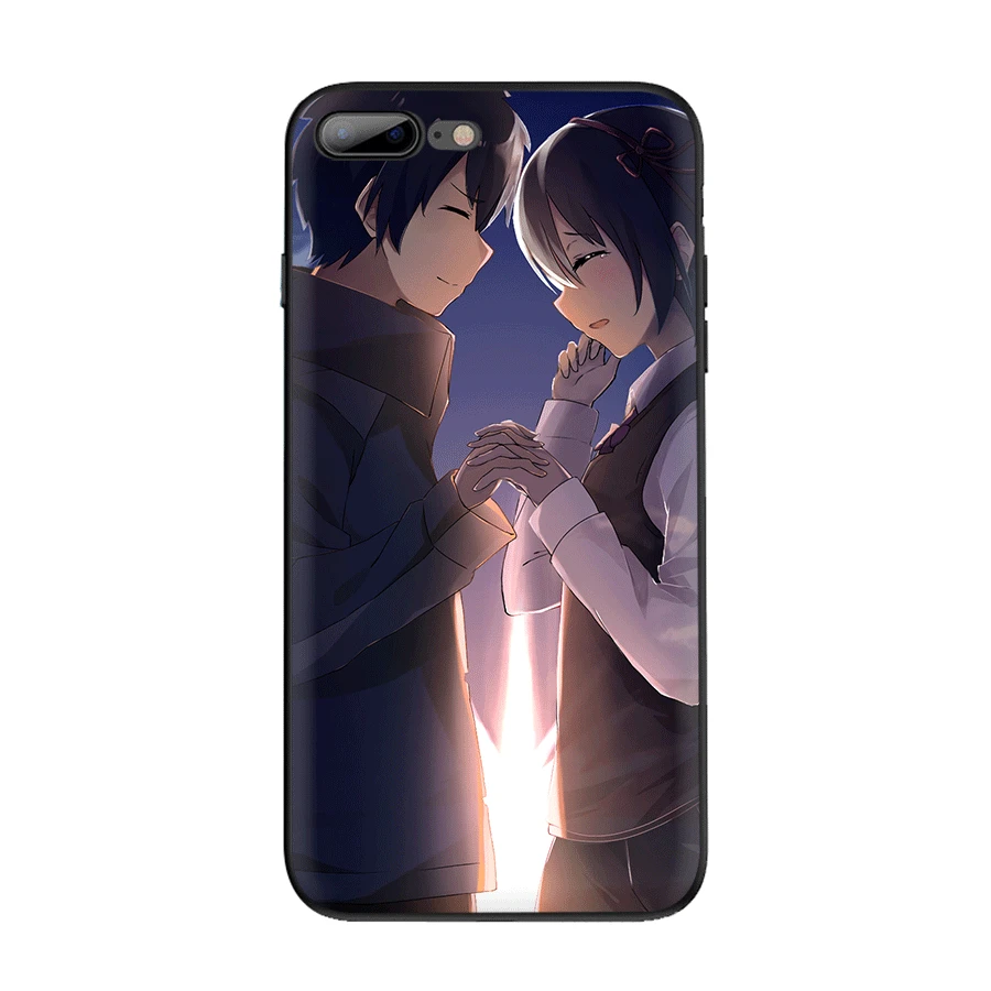 Case for iPhone 7 8 6 6s Plus 11 Pro XR X XS Max Luxury Casing Cover Funny anime girls and boys Cute | Мобильные телефоны и