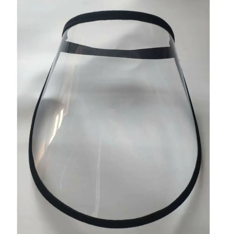 

Clear Transparent Adjustable Full Face Shield Plastic Anti-fog Protective Mask 1 PC