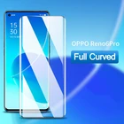 Для Oppo Reno6 Pro 5G полное изогнутое закаленное стекло Защита для экрана для Reno 6 Pro + 6 Pro 5G защитное стекло