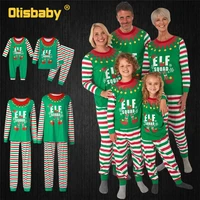 christmas premium family christmas pajamas sets printed t shirt children mom daughter sleepwear kids toddler baby born clothes