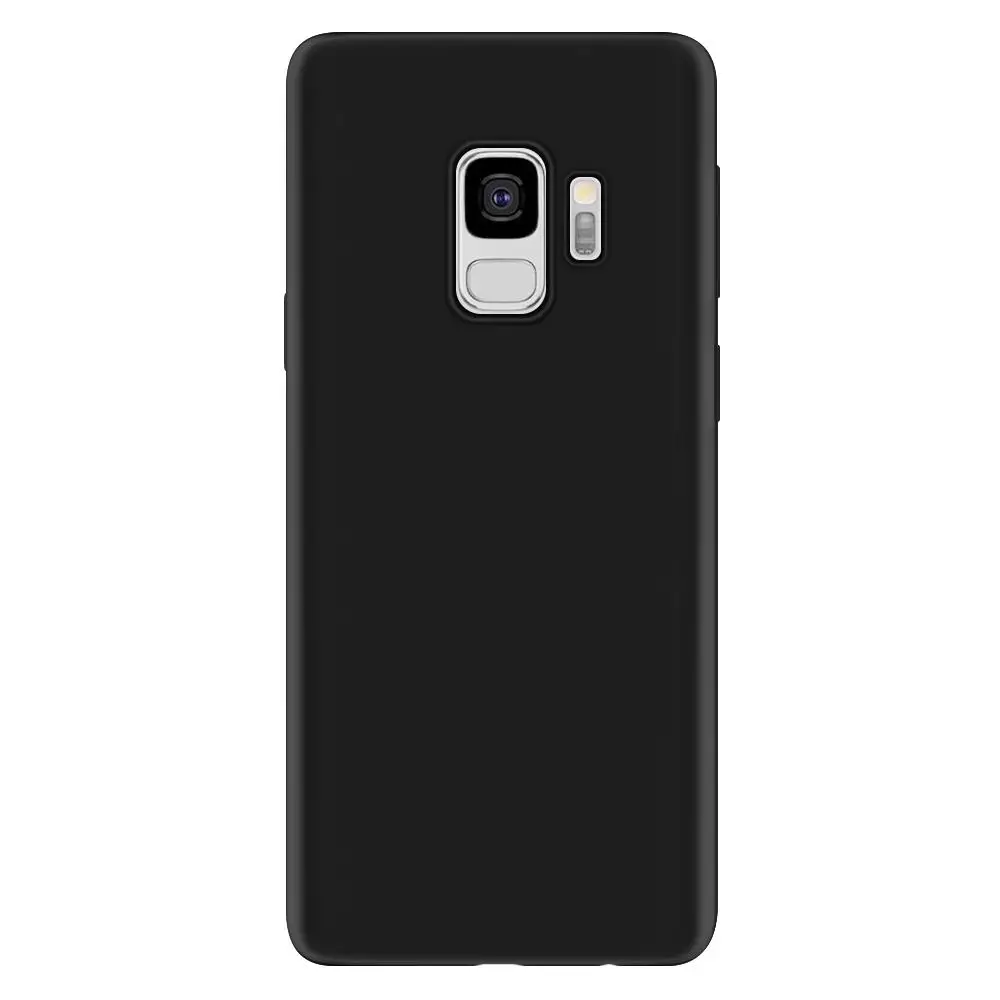 Black Скульптура Забавный чехол для samsung Galaxy A50 A70 S10 S8 S9 плюс S7 S6 край A6 A8 плюс A30 A40 A9 A7 A3 A5 чехол из ТПУ - Цвет: Black