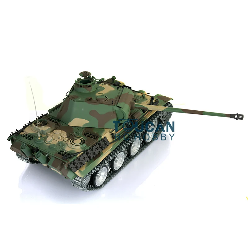 Heng Long 1/16 RTR Радиоуправляемый Танк 3879 7 0 индивидуальная пантера G металлические