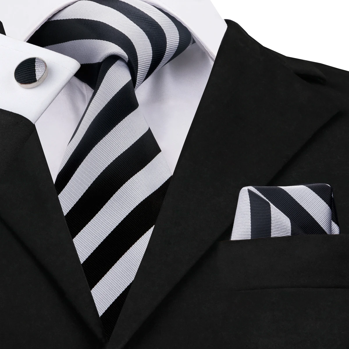 Hi-Tie Пейсли шейный галстук красный синий Gravatas Hanky набор запонок ручной работы шелковые галстуки для мужчин Модный цветочный шейный платок Corbata - Цвет: SN-1501