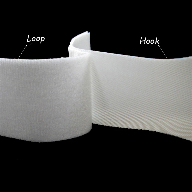 Крючок петля на клейкой основе для подгузников сумок стульев 100% нейлон 1 метр