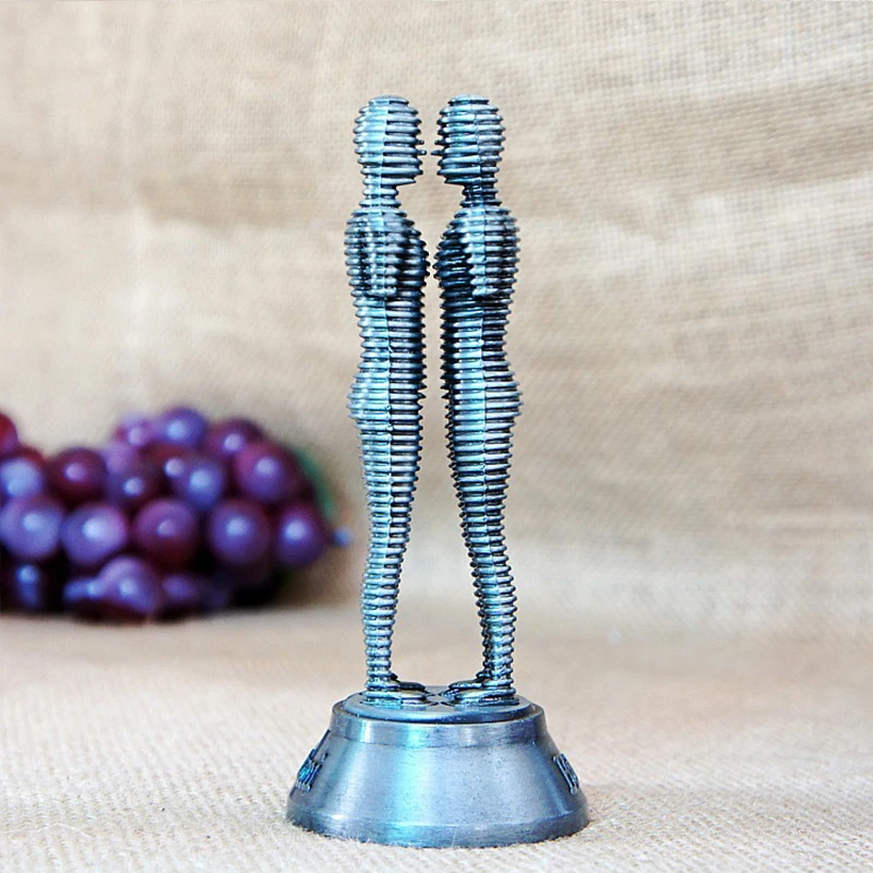 Модель двойного человека ручной работы домашний декор фигурки настольные