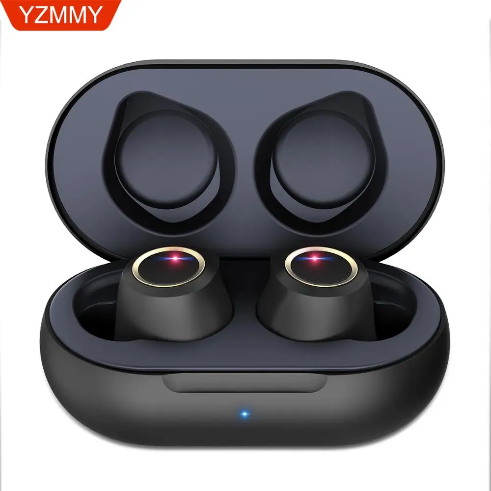 Беспроводные наушники 3D стерео гарнитура 5 0 Touch bluetooth для спорта автоматические