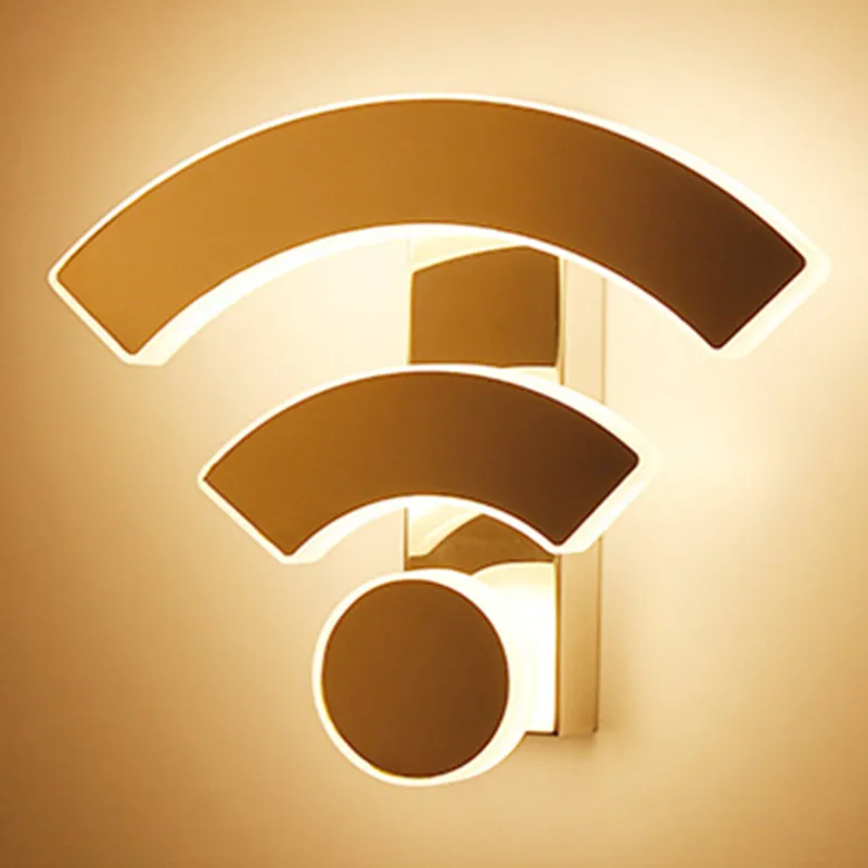 

Настенный светильник wifi, акриловый бра Wandlamp, светодиодный, современный прикроватный светильник для спальни, креативный, для ресторана, KTV, д...