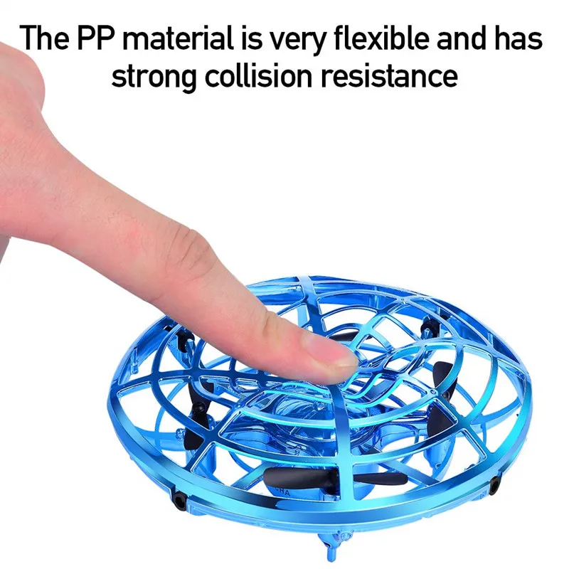 1 шт. RC шар НЛО Fly вертолет магический ручной самолета считывания мини
