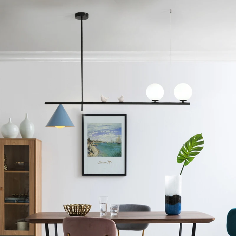 Современный подвесной светильник для столовой креативный Светильники ресторана