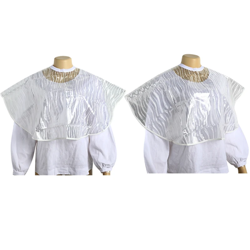 ПВХ Волосы резка цвета обертывание воротник окраска накидка водонепроницаемый