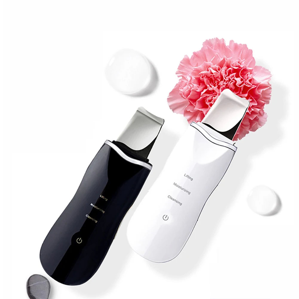 Ультразвуковой кожи скруббер Deep аппарат для чистки лица пилинг Лопата глубокого