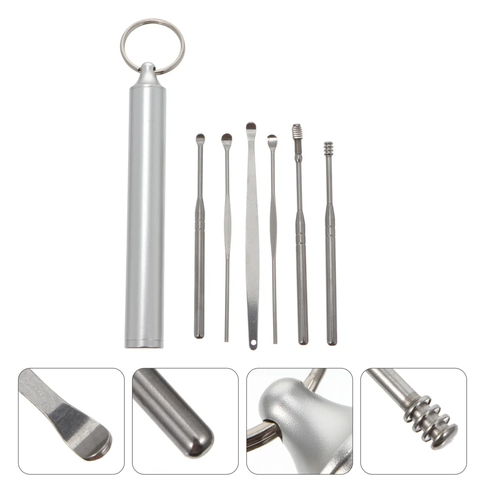 Набор для удаления ушного воска из нержавеющей стали ложка ушей детей и взрослых