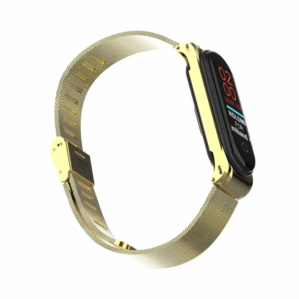 Браслет подходит как для Xiaomi Band 4, так и для 3 браслетов с металлическим браслетом Smartband Xiomi Xaiomi Xiami Xaomi Xaiomy