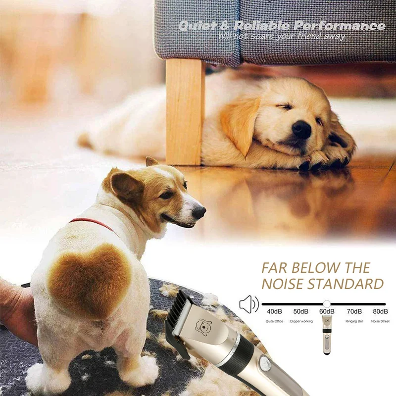 

Professional Pet Hair Trimmer Animal Grooming Clippers Dog Cat Cutter Machine Shaver Electric Scissor Clipper Grooming Hair