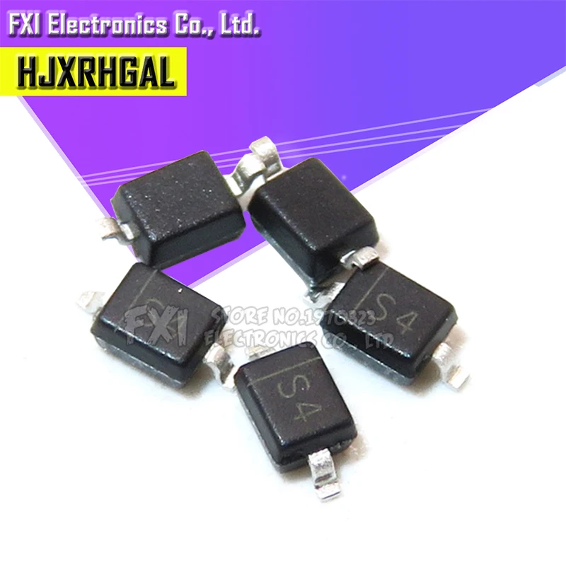 100 шт. 0805 S4 B5819WS smd IN5819 1N5819 SOD 323 новый оригинальный|smd 0805|smd 80510 pcs |