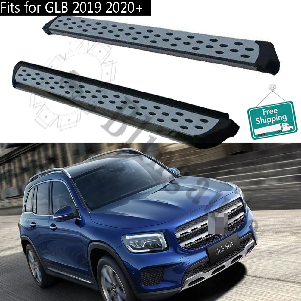 

Running board fits for M.ercedes Benz GLB 2019 2020+ side steps nerf bar car pedal side stairs side bar 2PCS