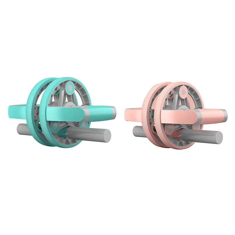 

Exercise Abdominal Roller, Ab Roller for Abs Workout Equipment Fitness Wheel with Push Up Bars/Dumbbells