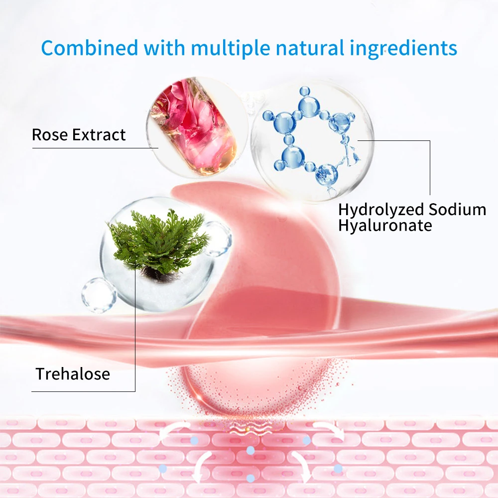 Гелевая маска для глаз LANBENA Rose Hydra женские коллагеновые патчи удаляет отечность