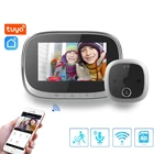 Дверной видеоглазок Tuya 350 с Wi-Fi и камерой 4,3 дюйма