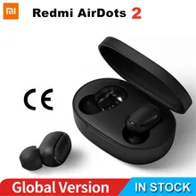 Xiaomi Redmi AirDots 2 Global Version Bluetooth 5.0 Earphone TWS Mi True Wireless Earbuds Basic 2 Headset Auto Link Game Mode