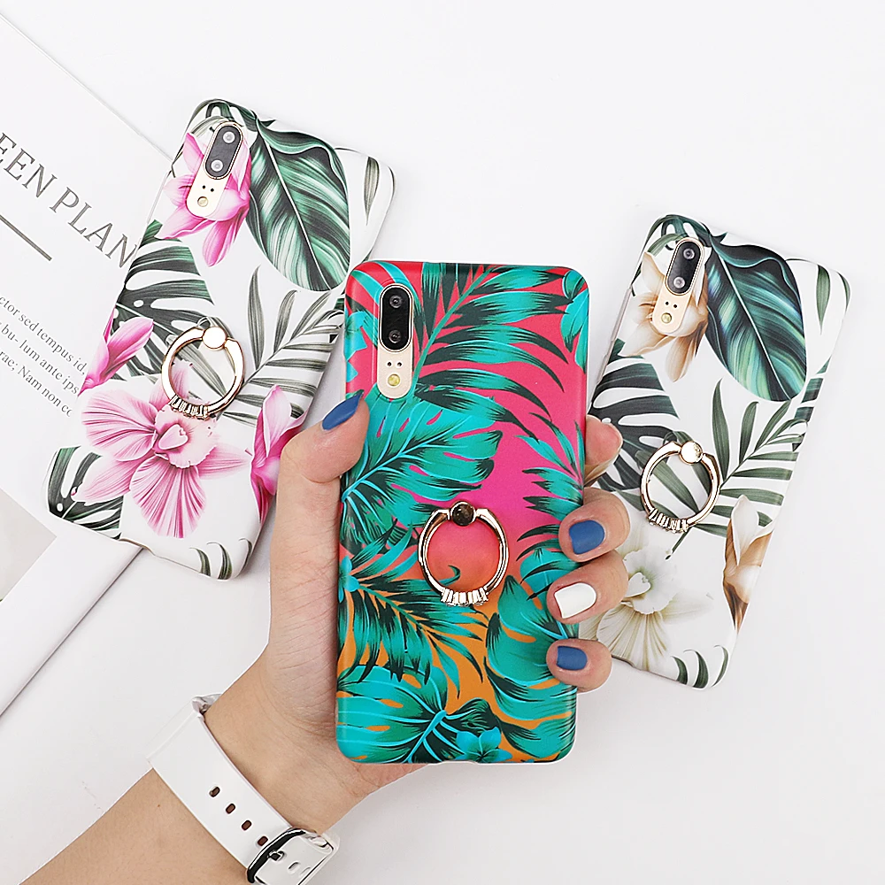 Ретро зеленый лист чехол для телефона для huawei mate 30 Lite mate 30 Pro P20 P30 Lite P20 P30 Pro mate 20 чехол мягкий IMD чехол для задней панели телефона