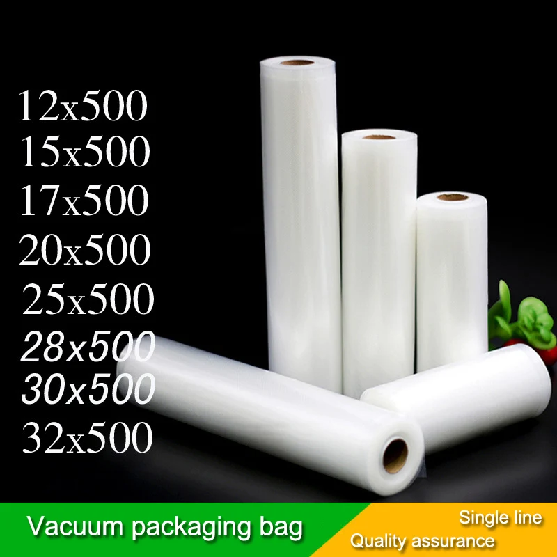 Vacuum Fresh-keeping Bag Sealer Food Storage Keep Fresh Non-toxic Packing Film Kitchen Packaging Rolls | Дом и сад