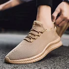 Женские Дышащие сетчатые кроссовки 2020, мужская спортивная обувь, легкая обувь на шнуровке, Мужская брендовая дизайнерская обувь для тренировок