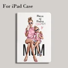 Чехол для ipad с изображением семьи и мамы Для Air 4 iPad Pro 2020 10,5 с держателем для карандашей 10,2 дюйма 8 7 12,9 Pro 2018 Mini 4 5